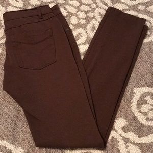 Brown jeggings